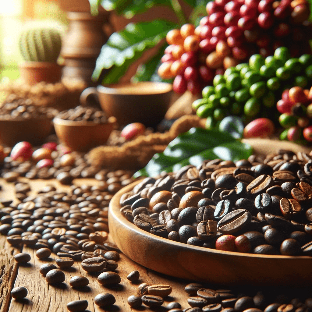cafea boabe proaspat parjita.cafea boabe culeasa direct din plantatie.cafea aroma